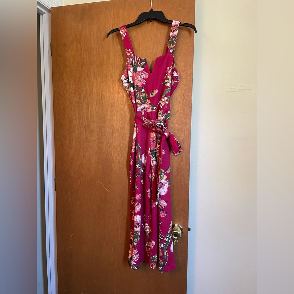 FLORAL ROMPER